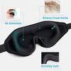 3D Sleep Eye Mask | Blocks 100% Light and Silences Noise for Instant Deep Sleep