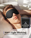 3D Contoured Sleep Mask | Guarantees 100% Deep Blackout Sleep