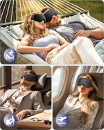 3D Contoured Sleep Mask | Guarantees 100% Deep Blackout Sleep