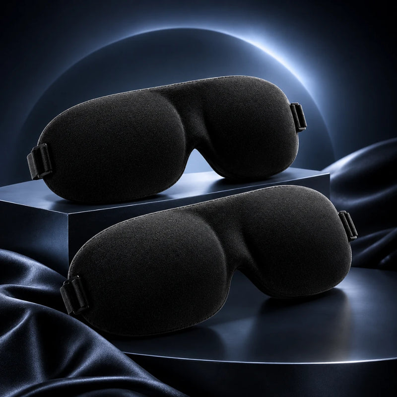 Unisex 3D Light Blocking Eye Mask | Deep Uninterrupted Sleep in 5 Minutes